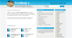 Desktop Screenshot of freebook-s.com