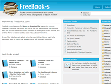 Tablet Screenshot of freebook-s.com
